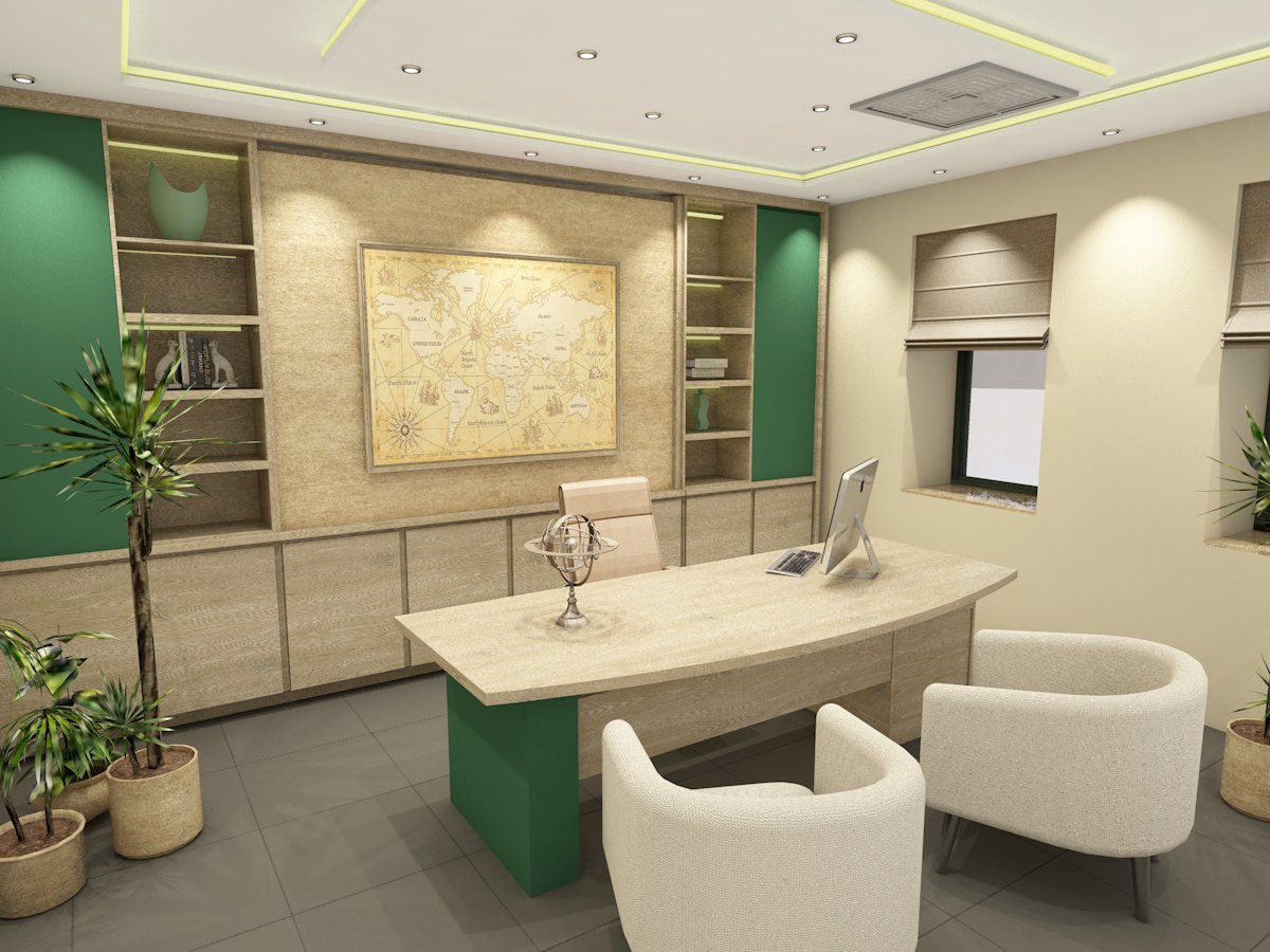 Telek Paprika Office Building - Owner's Office
